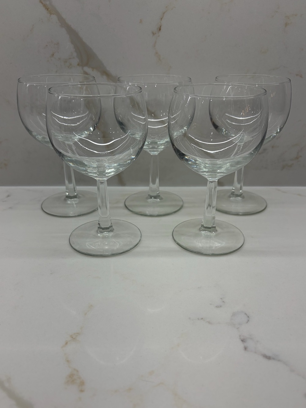 Vintage Luminarc Set of 5 Wine Glasses France